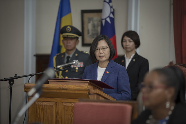 President Tsai addresses St. Vincent and the Grenadines House of Assembly