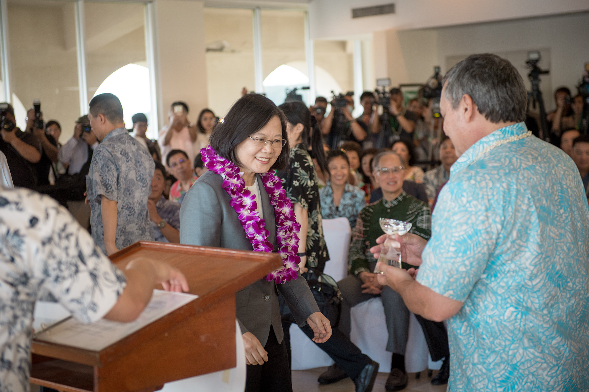 President Tsai's remarks at welcome reception hosted by Office of the Governor of Guam