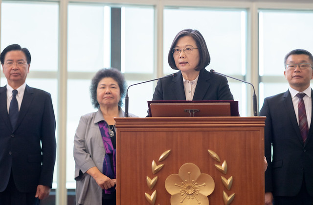 President Tsai issues remarks after returning from "Journey of Freedom, Democracy, and Sustainability" state visits