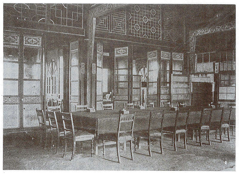 Office of the Logistics and Defense Bureau, which housed the old Office of the Governor-General (reprinted from Portraits of Taiwan‧臺灣寫真帖)