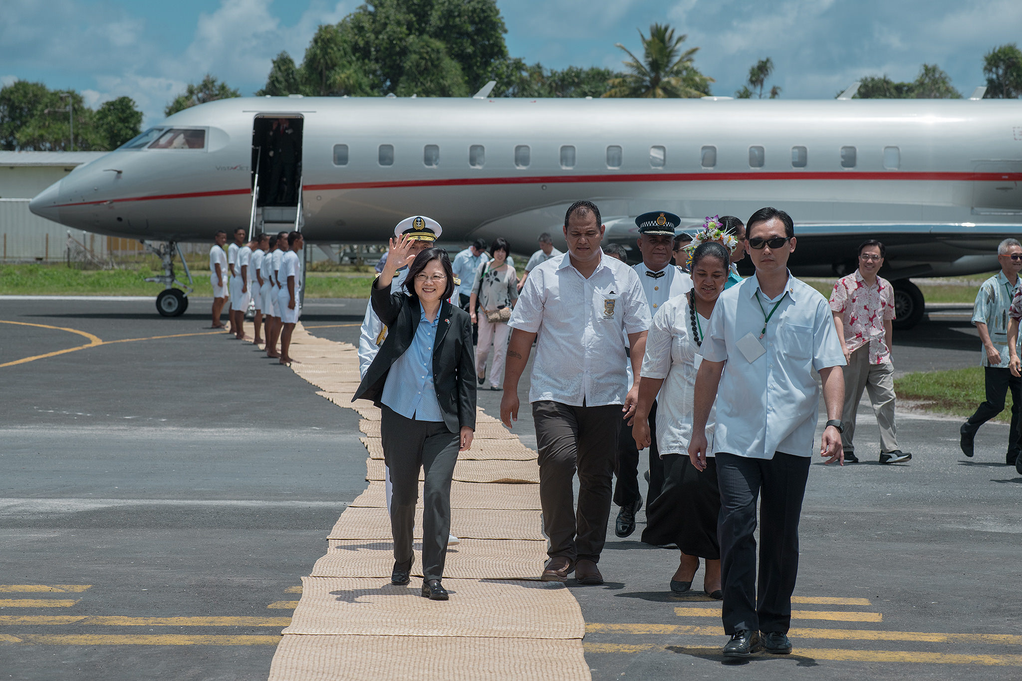 President Tsai's remarks upon arrival in Tuvalu