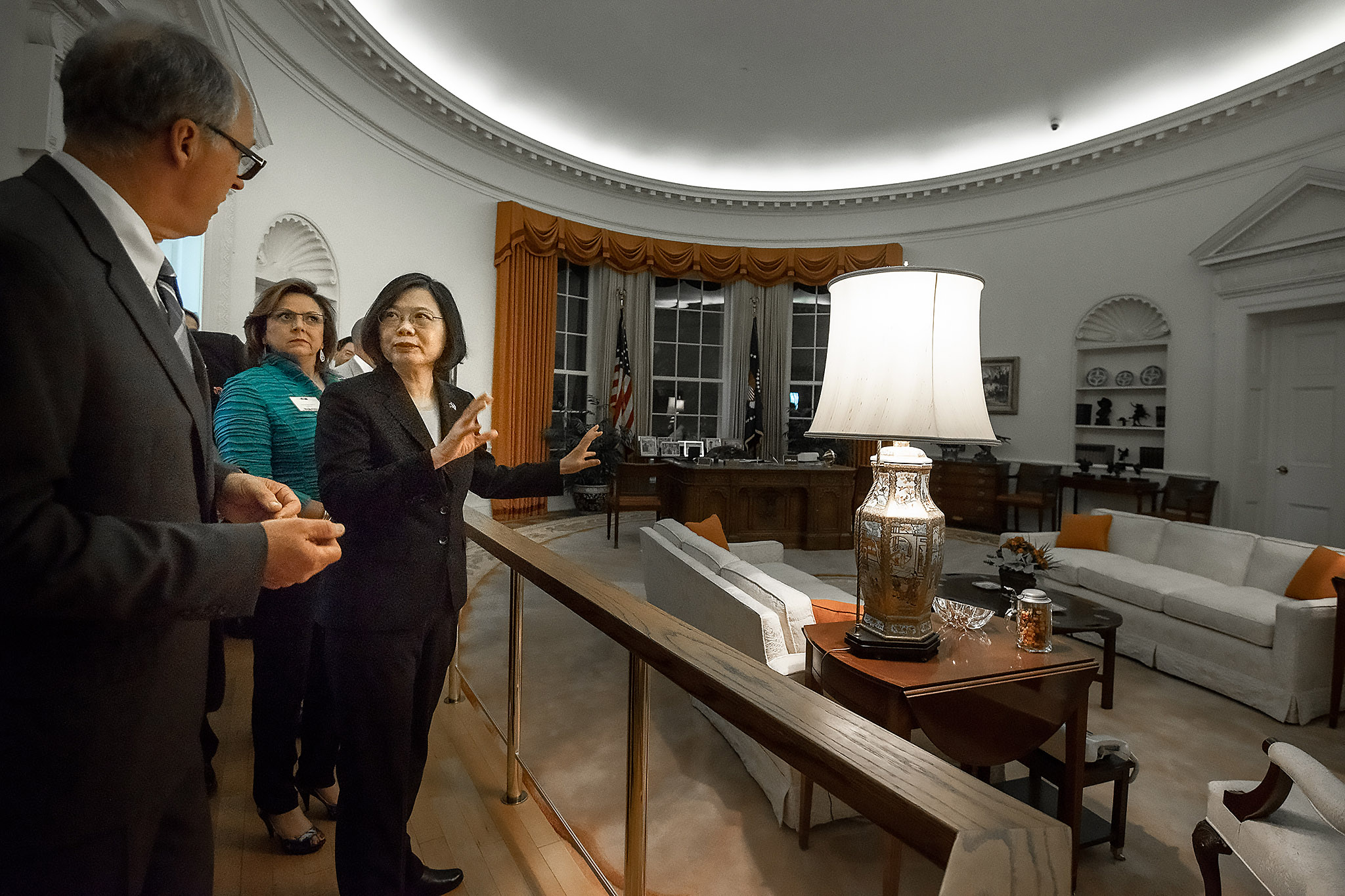 President Tsai visits Ronald Reagan Presidential Library