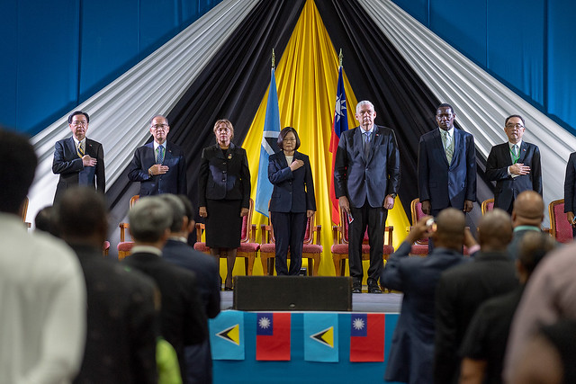 President Tsai attends dedication ceremony for Gros Islet Human Resource Development Centre in St. Lucia President Tsai attends dedication ceremony for Gros Islet Human Resource Development Centre in St. Lucia