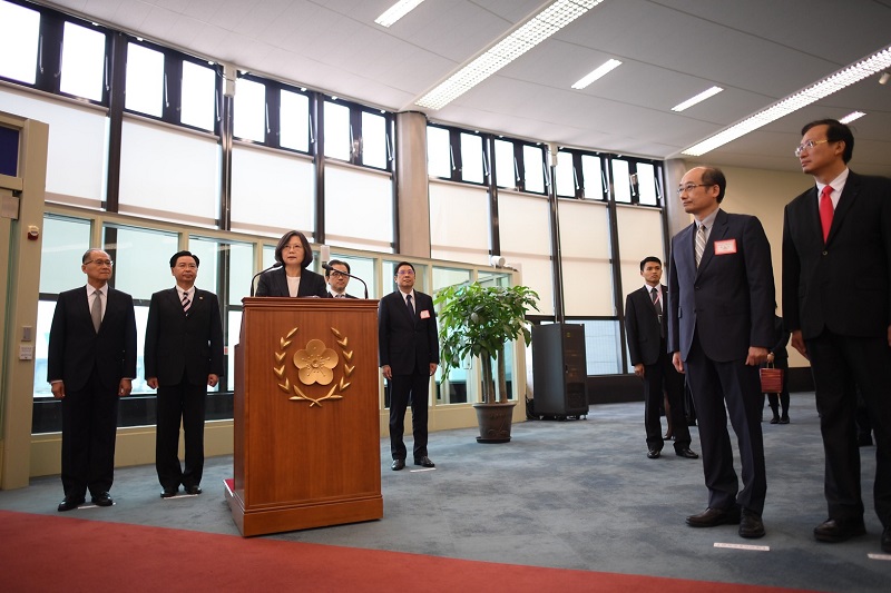 President Tsai's remarks before boarding plane bound for Central America
