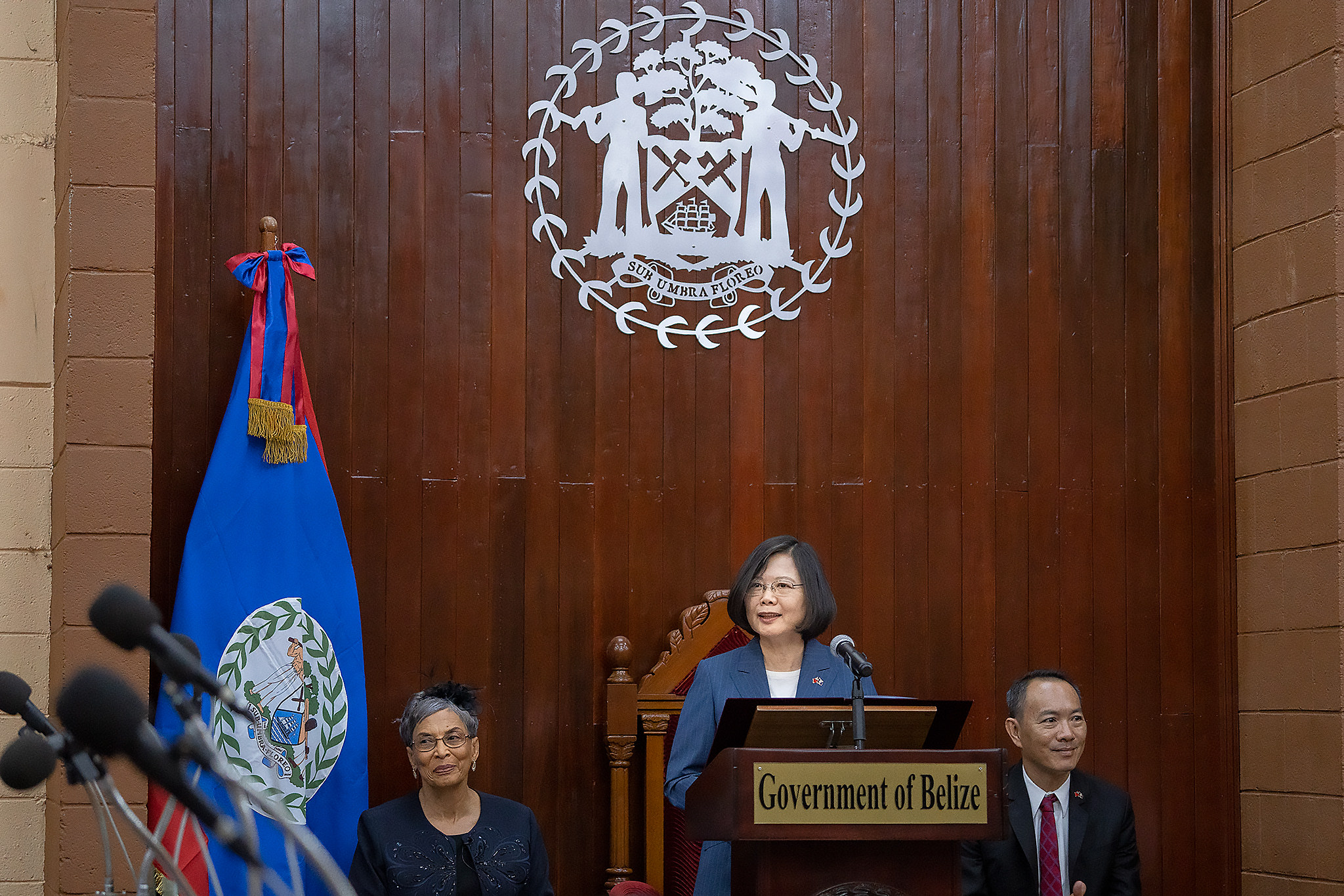 President Tsai addresses National Assembly of Belize