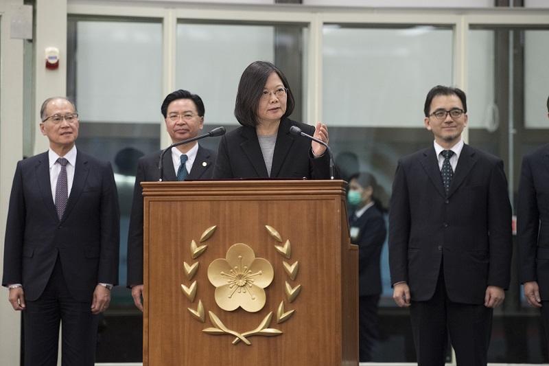 President Tsai's remarks upon return to Taiwan