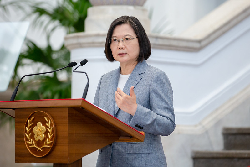President Tsai publishes an article in Foreign Affairs on Taiwan's democracy and positive international role.