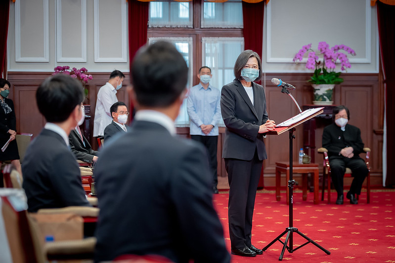 President Tsai meets Japan's LDP Youth Division delegation.

 