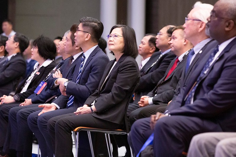 President Tsai attends the opening of the 2023 TASTI.