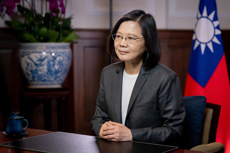 President Tsai addresses Copenhagen Democracy Summit 2022 