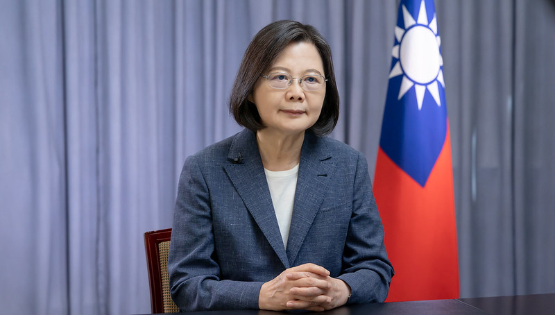 President Tsai addresses GTI Annual Symposium.