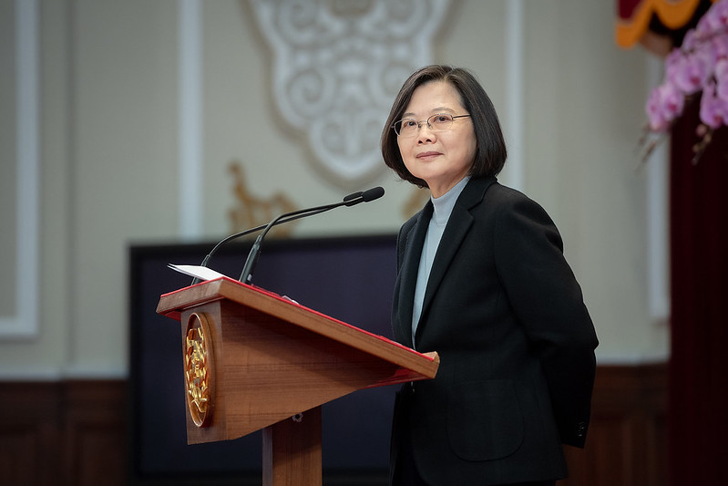 President Tsai Ing-wen delivers her 2020 New Year’s Address.