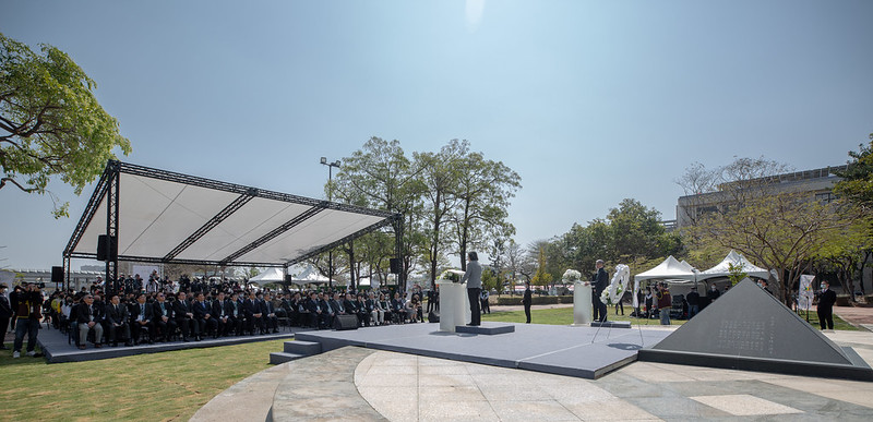 President Tsai Ing-wen attends the nation's main memorial ceremony marking the 76th anniversary of the 228 Incident.