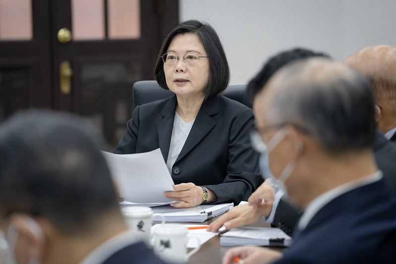 President Tsai convenes a high-level national security meeting, and issues directives on five issues.
