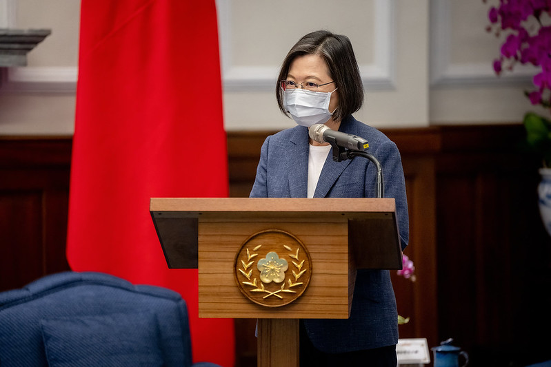 President Tsai delivers remarks