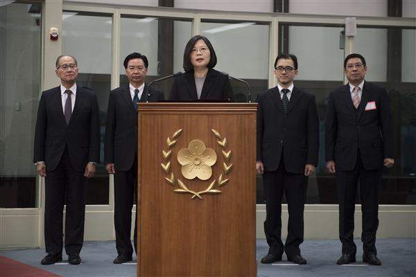 In her remarks, President Tsai expresses her gratitude for the efforts of all the members of the trip delegation.