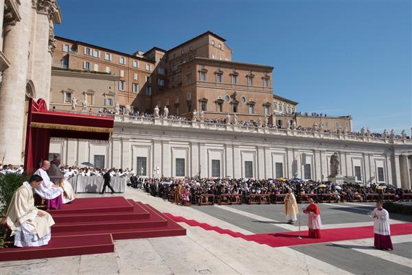 Canonization of Mother Teresa of Calcutta is held at St. Peter's Square.