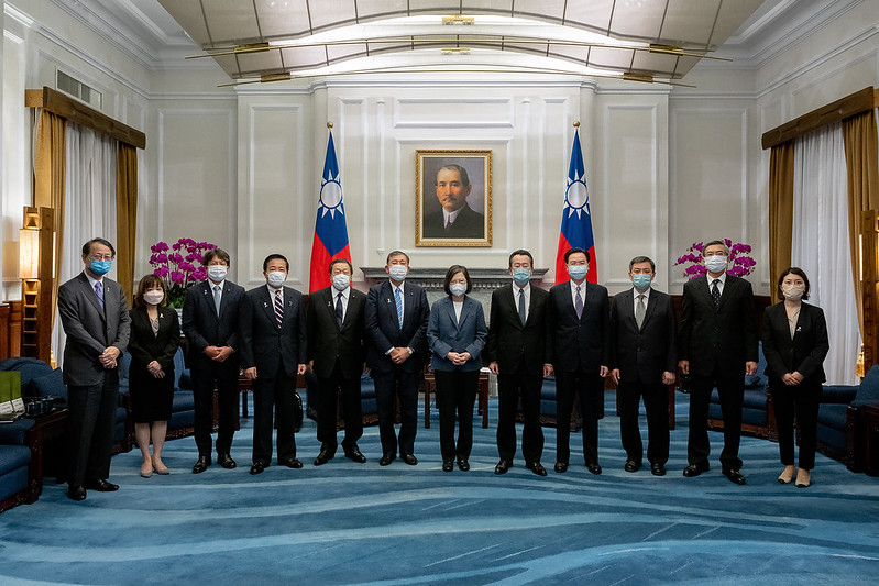 The president meets Japanese National Diet delegation