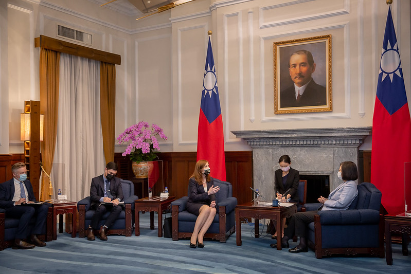President Tsai meets Australian Representative to Taiwan Jenny Bloomfield
 