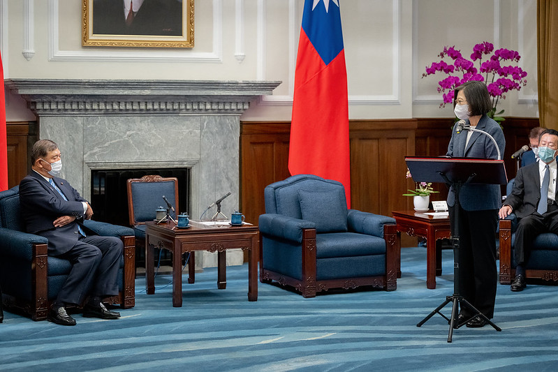 President Tsai meets Japanese National Diet delegation
