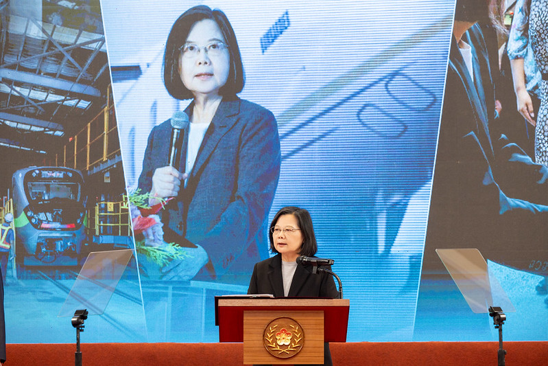President Tsai delivers her 2024 New Year's Address.