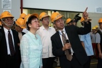 Vice President Lu Visits the National Seismology Research Center.