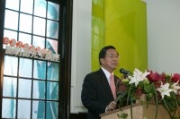 President Chen Attends the Opening Ceremony of the Shih Ming-teh Chair.