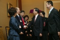 President Chen Receives Taiwan Expatriates in Japan.