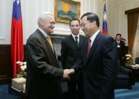 President Chen Meets with French National Assembly Deputies.