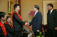 President Chen Meets with 2006 Shennong Award Winners.