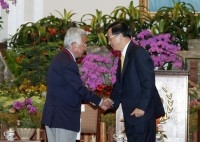 President Chen Meets with A Group of Japanese Engineers.