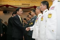 President Chen Officiates at 2006 Second-half Military Promotion Ceremony.