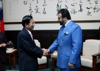 President Chen Meets with Mohammed A.R. Galadari of Khaleej Times.