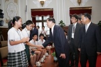 President Chen Congratulates Winners of 46th National Elementary and High School Science Fair.