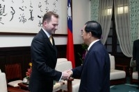 President Chen Meets with Danish Parliamentarian.