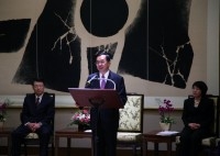 President Chen Receives Overseas Scholars.