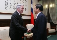 President Chen Meets with French Parliamentary Delegation.