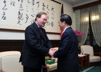 President Chen Shui-bian Meets Dutch Lower House Parliamentarian Mr. Hans Van Baalen.