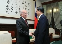 President Chen Shui-bian Meets Italian Parliamentarian Gustavo Selva.