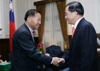 President Chen Meets South Korean Legislative Welfare Committee Chairman Mr. Kim Tae-Hong.