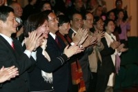 President Chen attends the presentation ceremony of the second Songs of Taiwan.