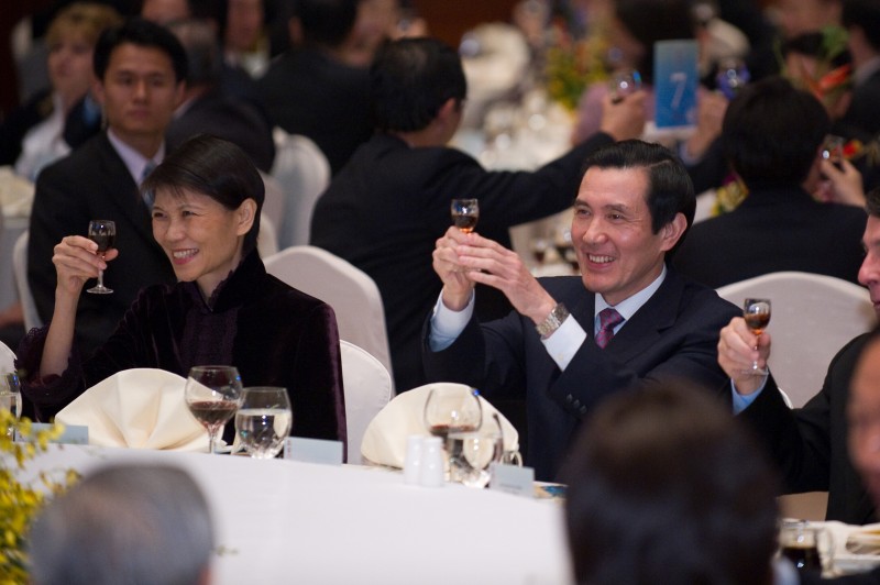 President and Mrs. Ma attend gathering for foreign diplomatic corps to mark Lunar New Year