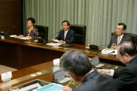 President Chen presides over the fourth meeting of the second ''Presidential Economic Advisers Task Force''.