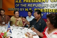 President Chen attends a state banquet hosted by His Excellency Kessai Note, President of the Republic of the Marshall Islands.