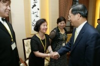 President Chen meets with Chinese Hakka Culture and Communications Association Officials.