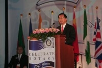 President Chen attends 2005 Rotary Club International President's Party.