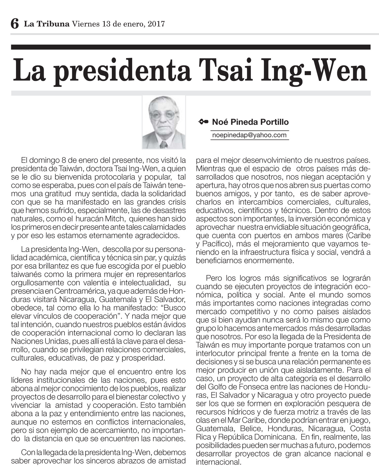 President Tsai Ing-wen