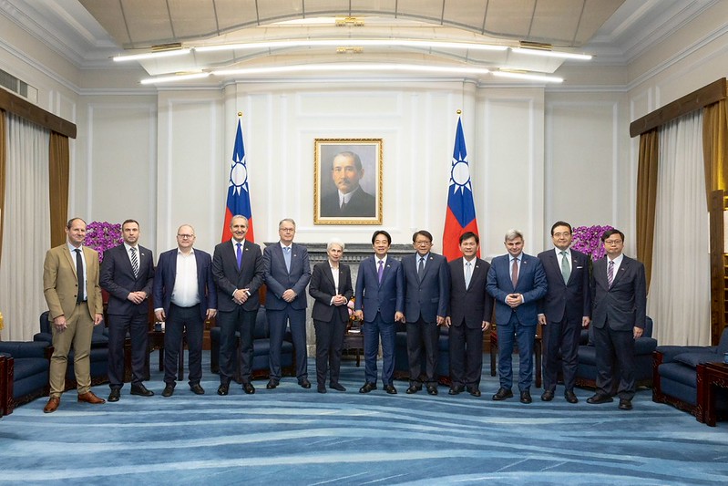 President Lai meets delegation from European Parliament Committee on Security and Defence