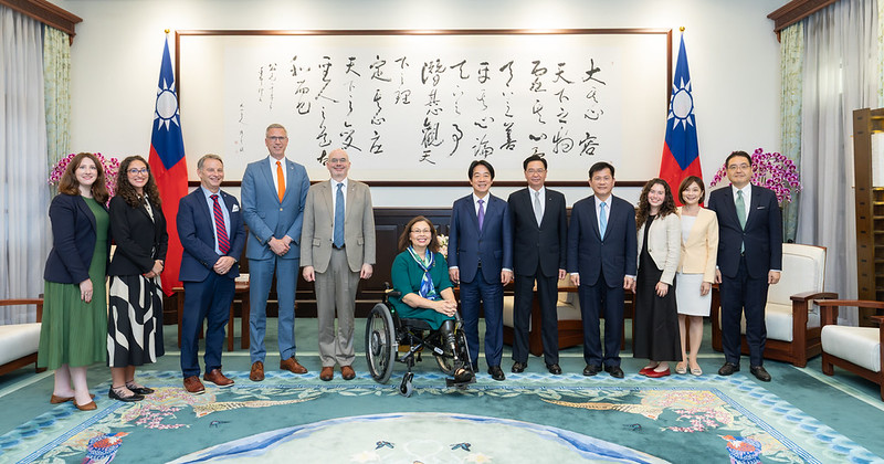President Lai meets US delegation led by Senator Tammy Duckworth
