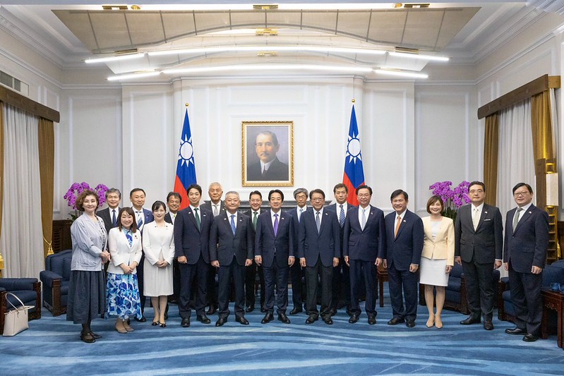 President Lai meets Japanese Diet delegation from Japan Innovation Party